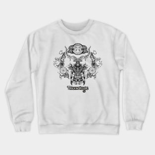 Goat Druid Black Crewneck Sweatshirt